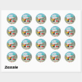 Snelle Ronde Sticker (Vel)