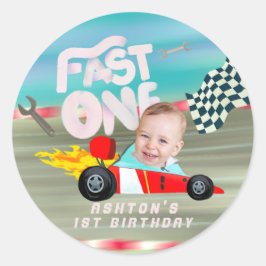Snelle Ronde Sticker