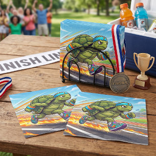 Snelle Schildpad Sprinter Atletische Renner Servet