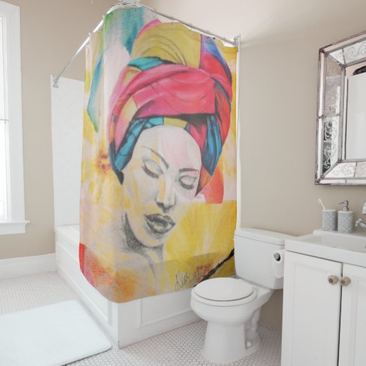 SNELLE-schoengordijn Douchegordijn (In situ)