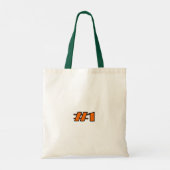 Snelle slak tote bag (Achterkant)