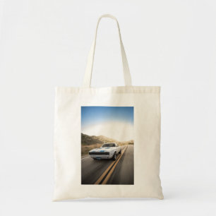 Snelle spierwagen tote bag
