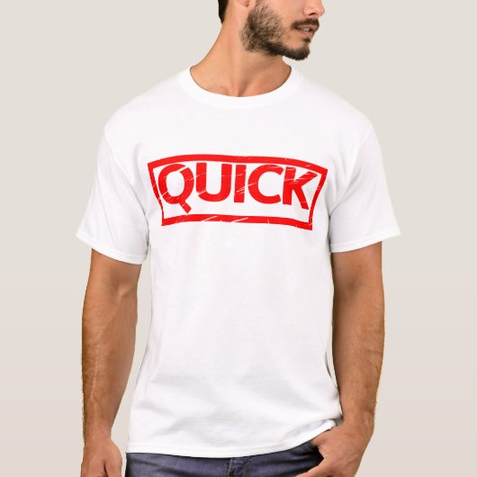 Snelle Stempel T-shirt (Voorkant)