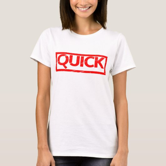 Snelle Stempel T-shirt (Voorkant)