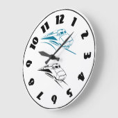 Snelle treinklok grote klok (Hoek)