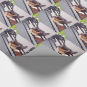 Snelle trek per jacht cadeaupapier (Hoek)
