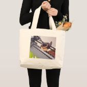 Snelle trek per jacht grote tote bag (Voorkant (product))