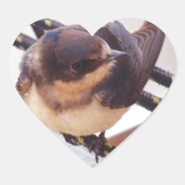 Snelle trek per jacht hart sticker