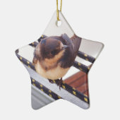 Snelle trek per jacht keramisch ornament (Links)
