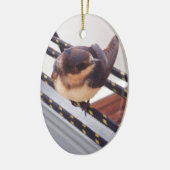 Snelle trek per jacht keramisch ornament (Links)