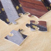 Snelle trek per jacht legpuzzel (Zijkant)