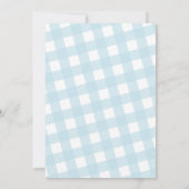 Snelle uitnodiging voor voedselverjaardag (Achterkant)