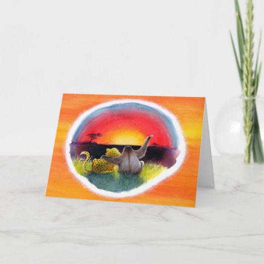 Snelle vrienden kaart (Voorkant)