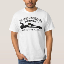 SNELLE VRIJE DRAGGUITAR-waarde T-Shirt