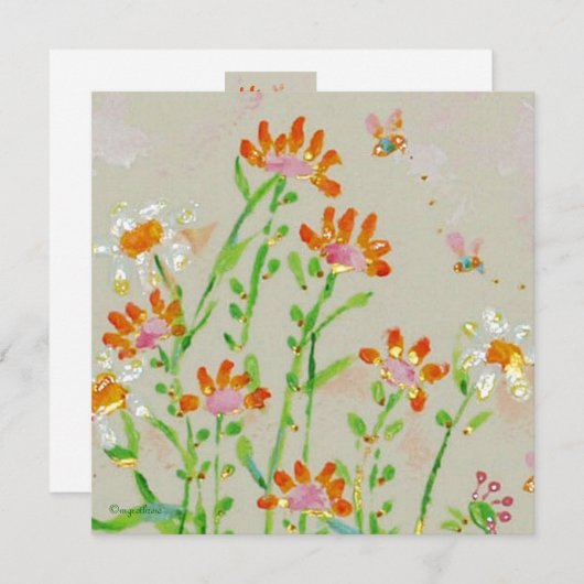 snelle wijziging van adreskaart aankondiging (Voorkant / Achterkant)