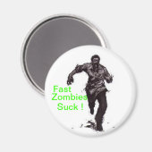 Snelle Zombies Magneet (Voorkant / Achterkant)