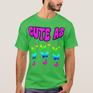 SNELLEN ALS BUTTERFLIES SNELLE BUTTERFLES ESSENTIË T-SHIRT