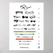 Snellen-brillen Poster (Voorkant)