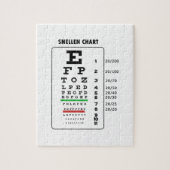 Snellen Chart (Oogonderzoekgrafiek) Legpuzzel (Verticaal)