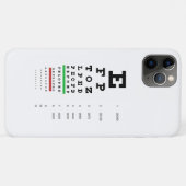 Snellen Eye Chart Case-Mate iPhone Case (Achterkant (horizontaal))