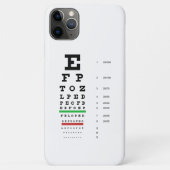 Snellen Eye Chart Case-Mate iPhone Case (Achterkant)