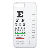 Snellen Eye Chart Case-Mate iPhone Case (Achterkant)