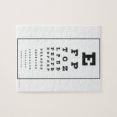 Snellen Legpuzzel (Horizontaal)