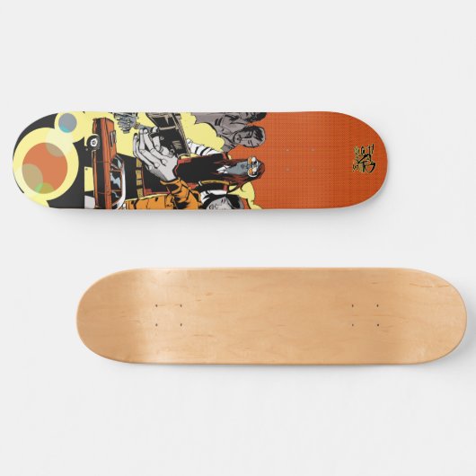 Sneller dan Go Schaats Deck Skateboard (Horizontaal)