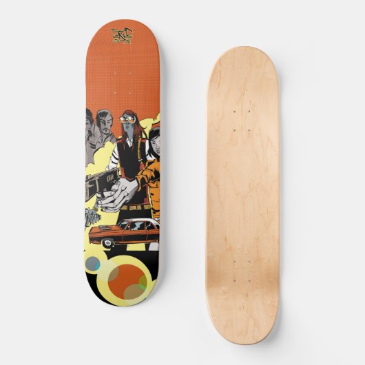 Sneller dan Go Schaats Deck Skateboard (Voorkant)