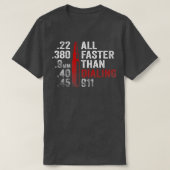 Sneller dan het Draaien 911 265 T-shirt (Design voorkant)
