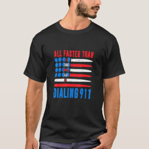 Sneller dan het draaien 911 4e van 2 juli 2009 t-shirt
