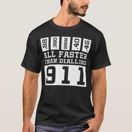 Sneller dan het Draaien 911 T-shirt (Voorkant)