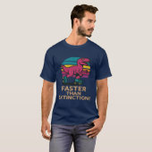 Sneller dan uitsterven - Rolschaatsen Dino T-shirt (Voorkant volledig)