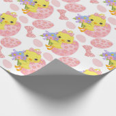 SNELLER GEEL EENVOUDIGERE CONTROLE MET PINKEIEREN CADEAUPAPIER (Hoek)