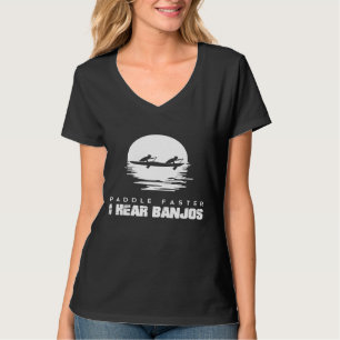 Sneller hoor ik banjos Rafting 1 T-shirt