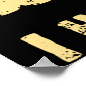 Sneller horen we banjos - donker poster (Hoek)