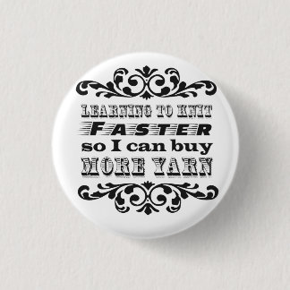 Sneller leren Knit Ronde Button 3,2 Cm