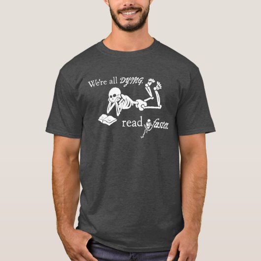 Sneller lezen t-shirt (Voorkant)