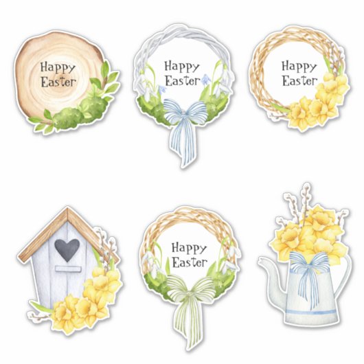 Sneller paasassortiment sticker (Voorkant)