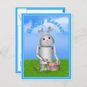 Sneller Robo-x9 w/Schilderachtig Achtergrond & Tek Feestdagenkaart (Voorkant / Achterkant)