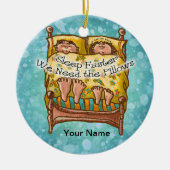 Sneller slapen keramisch ornament (Voorkant)