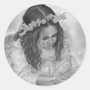 Sneller versleten ronde sticker
