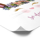 Sneller waar bloemen bloeien, hoop poster (Hoek)