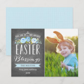 Snellerbordpannen voor Roos-bannerkarton | Pasen Feestdagenkaart (Voorkant / Achterkant)