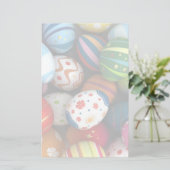 Snellere achtergrond briefpapier (Staand voorkant)