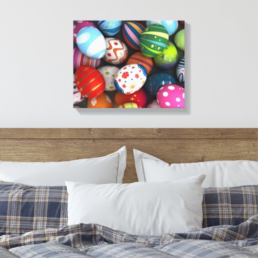 Snellere achtergrond canvas afdruk (Insitu (Slaapkamer))