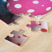 Snellere achtergrond legpuzzel (Zijkant)