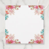 Snellere afpersing Waterverf kruis Bedankjes Labels (Achterkant)