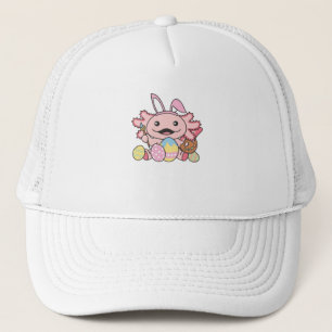 Snellere Axolotl met paaseieren als sneller Trucker Pet