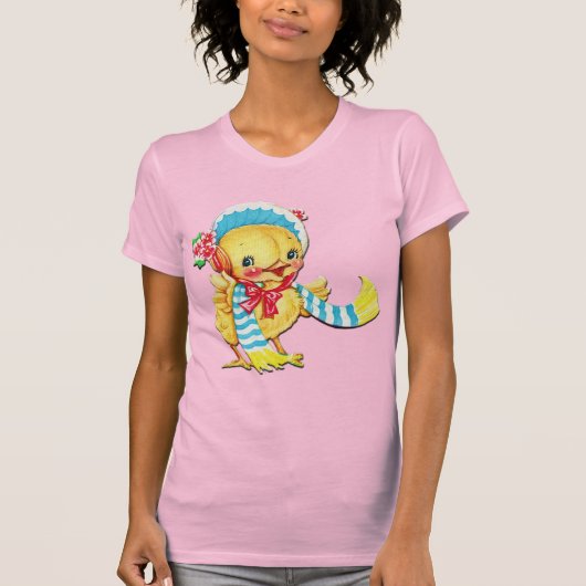 Snellere beelden op roze T-Shirt (Voorkant)
